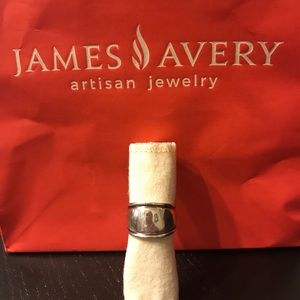James Avery Tapered Dome Signet Ring